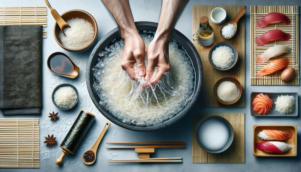 maîtriser l'art du riz à sushi : techniques et astuces