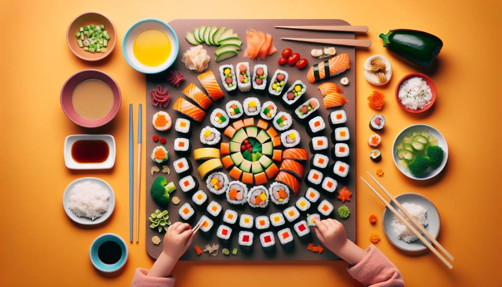 sushis pour les enfants : recettes amusantes et faciles