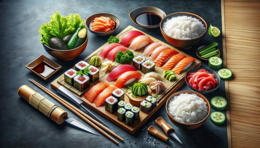 choisir les bons ingrédients pour des sushis parfaits