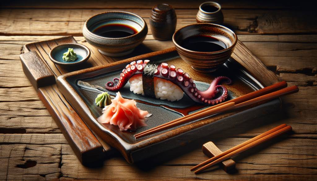 nigiri au poulpe : l'authenticité japonaise à chaque morceau