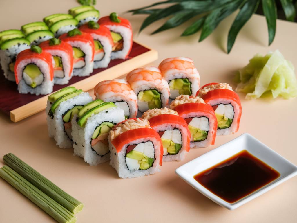 Sushis de saison : sublimer vos créations avec les produits du moment.